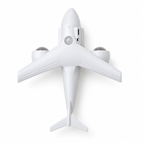 ✈️ Night Light | ABS Plastic | Bedroom | Families | Airplane Glow