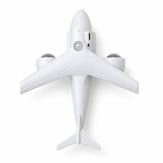 ✈️ Night Light | ABS Plastic | Bedroom | Families | Airplane Glow