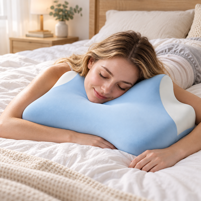 🛏️ Prone Pillow | Memory Foam | Bedroom | Sleepers | Contoured Comfort
