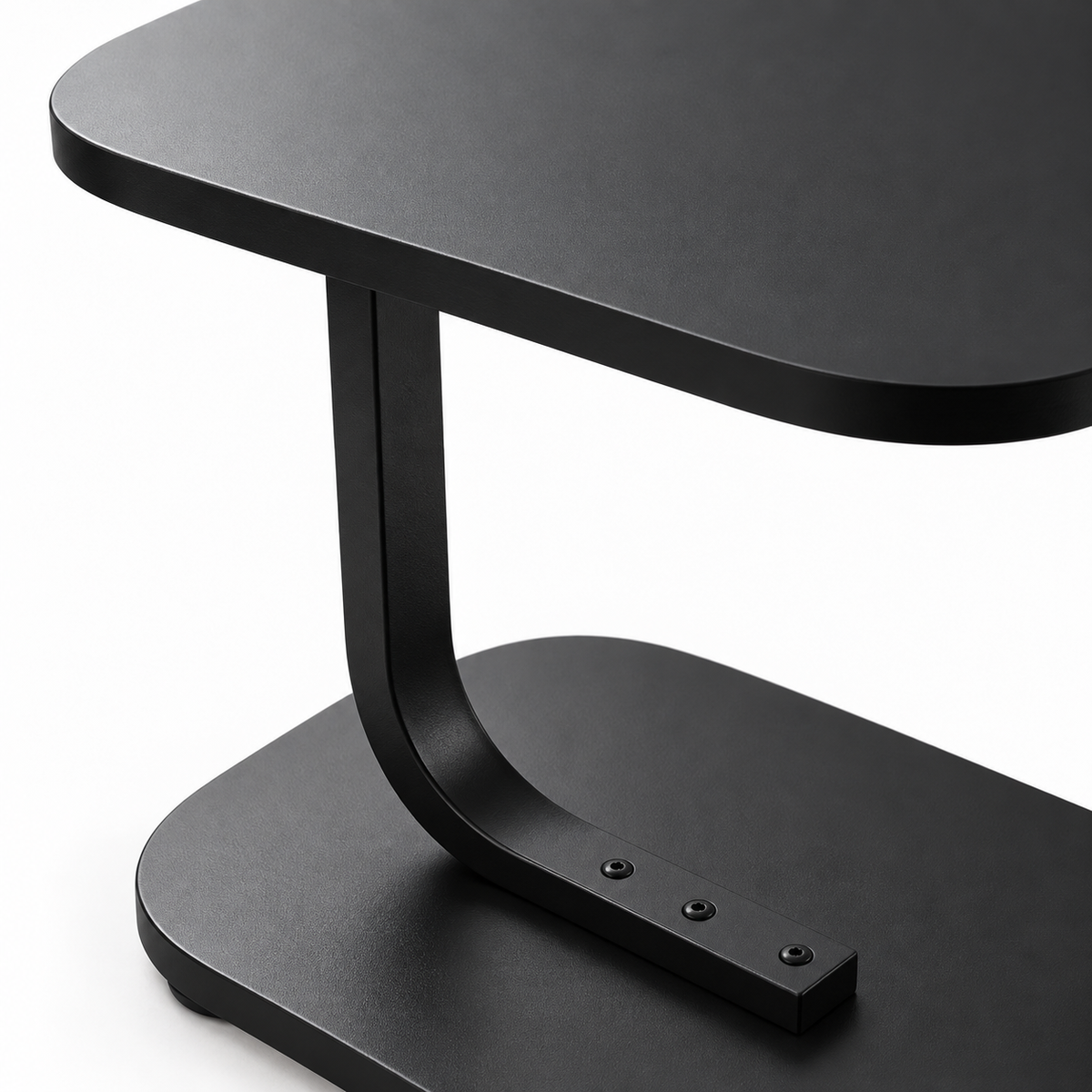 🛋️ Side Table | Metal | Living Room | Homeowners | C-Shaped Convenience