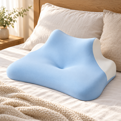 🛏️ Prone Pillow | Memory Foam | Bedroom | Sleepers | Contoured Comfort