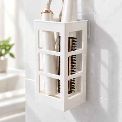 🪞 Bedroom Organizer | Plastic | Vanity | Homeowners | Slim Wall-Mounted Storage