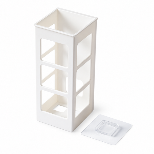 🪞 Bedroom Organizer | Plastic | Vanity | Homeowners | Slim Wall-Mounted Storage