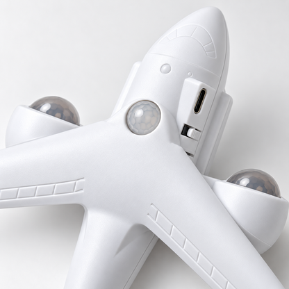 ✈️ Night Light | ABS Plastic | Bedroom | Families | Airplane Glow