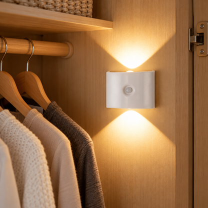 🌙 Wall Light | ABS Plastic | Bedroom | Families | Soft Sensor Glow