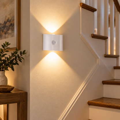 🌙 Wall Light | ABS Plastic | Bedroom | Families | Soft Sensor Glow