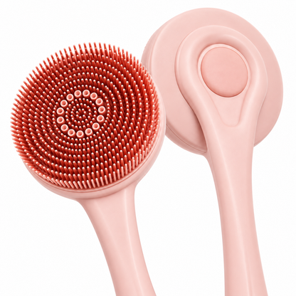 🛁 Bath Brush | Silicone | Shower | Self-Care Lovers | Gentle Exfoliation